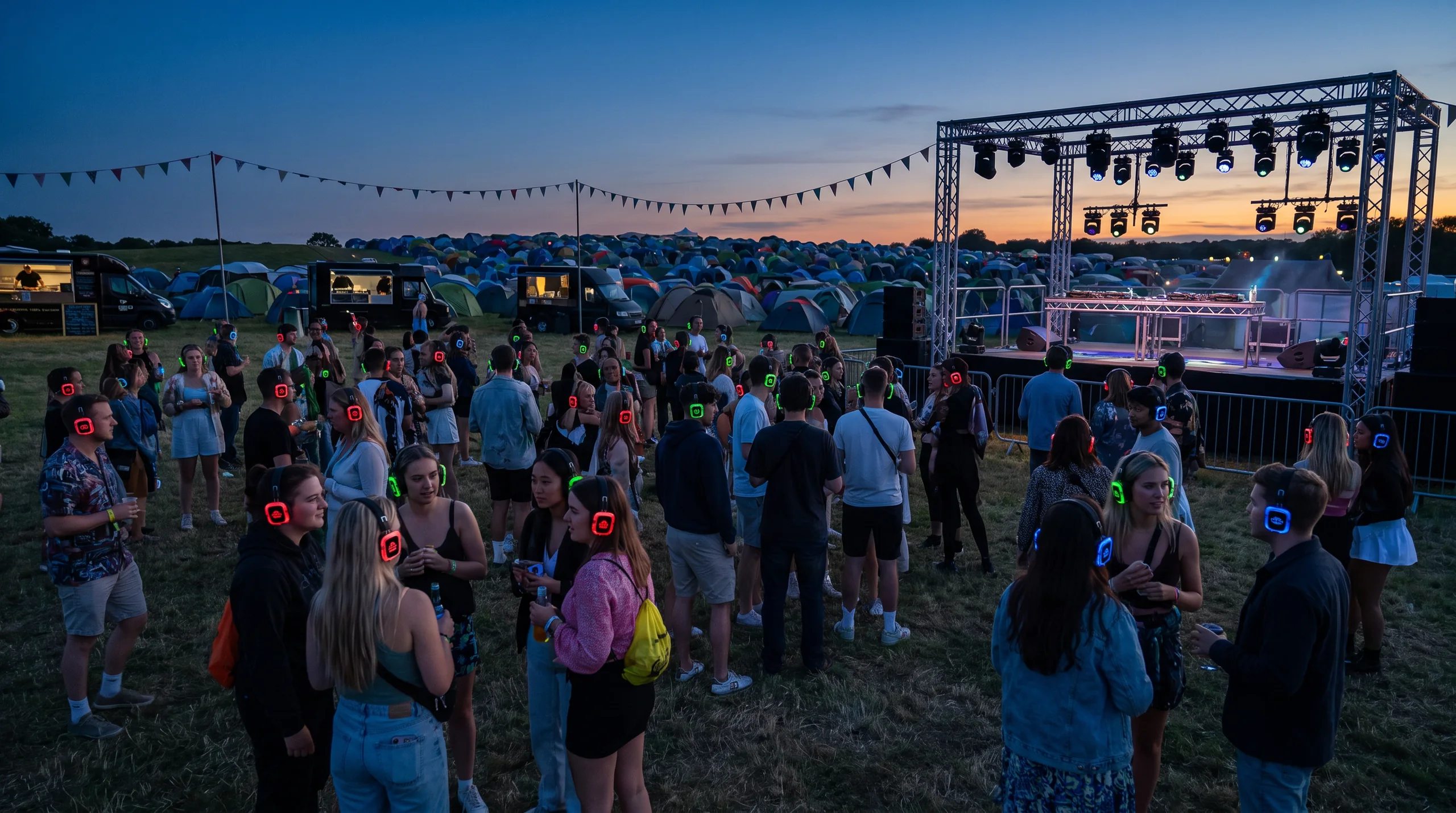 Silent Disco Fest Pack, at a site