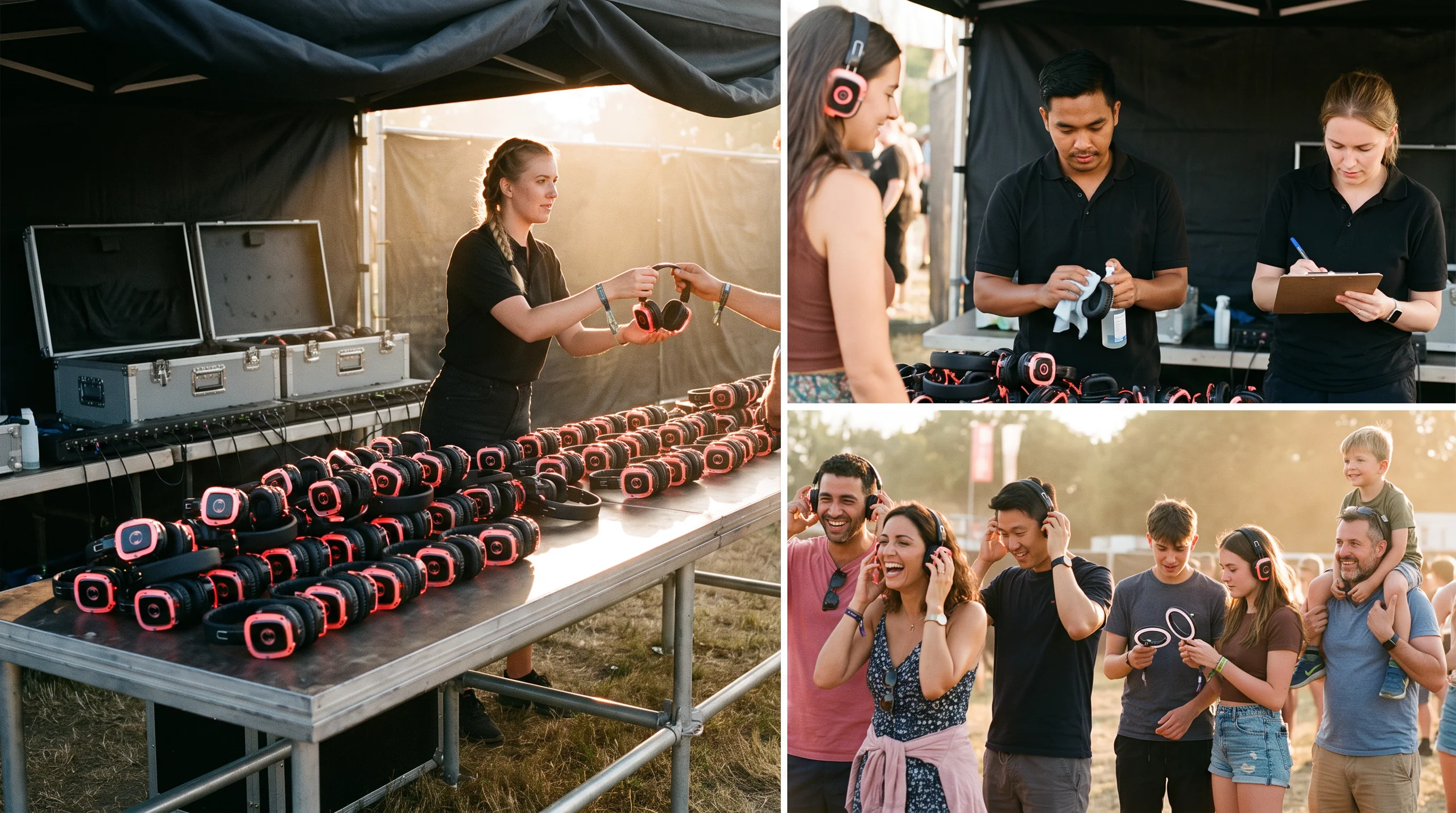 Silent Disco Fest Pack, at a site