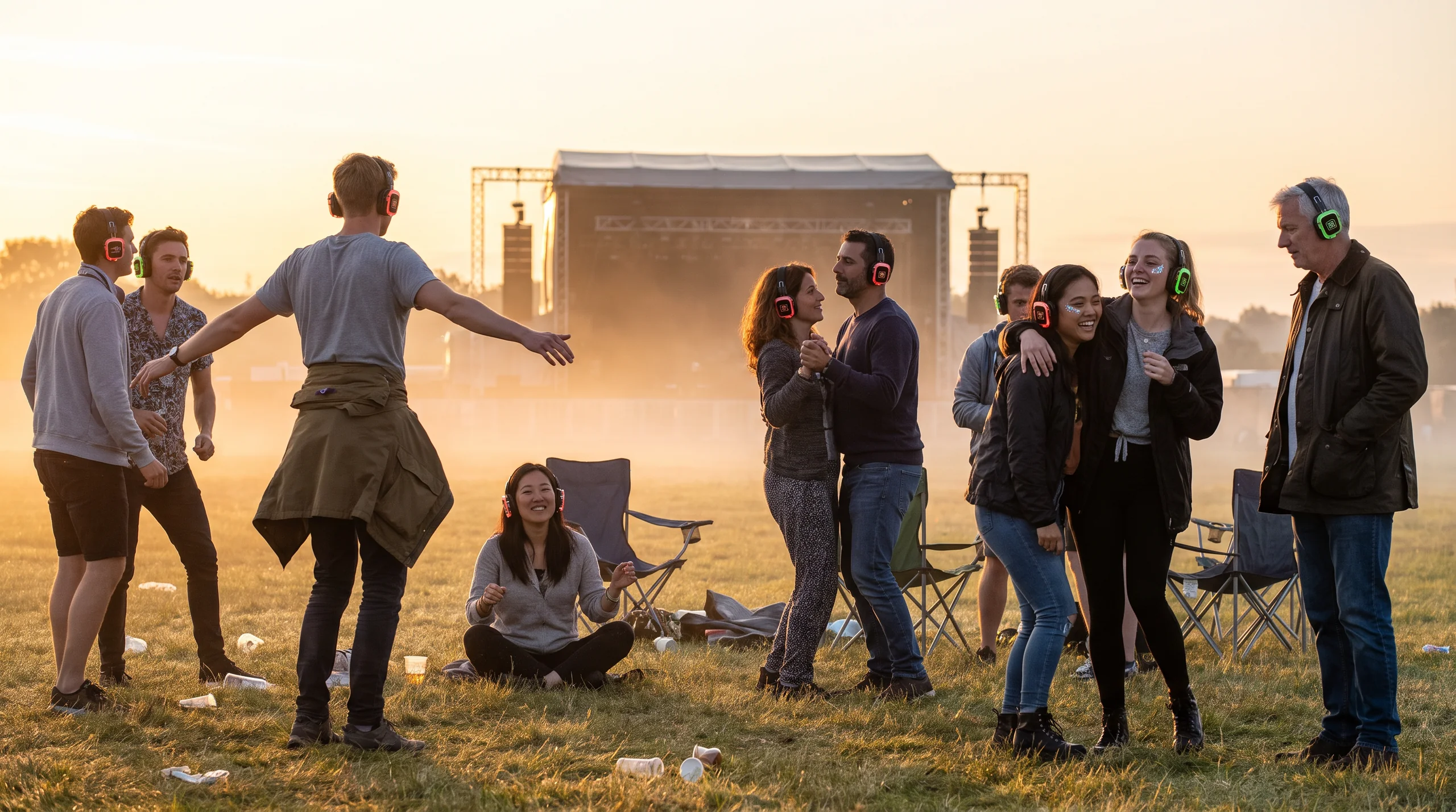Silent Disco Fest Pack, at a site