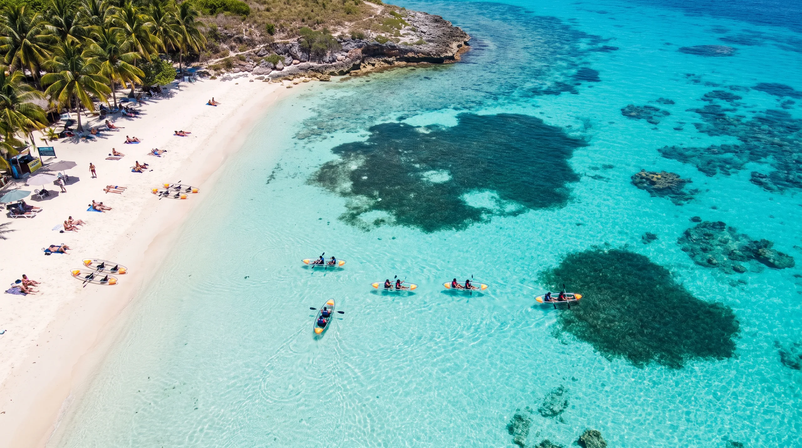 Clear Kayak, at a site