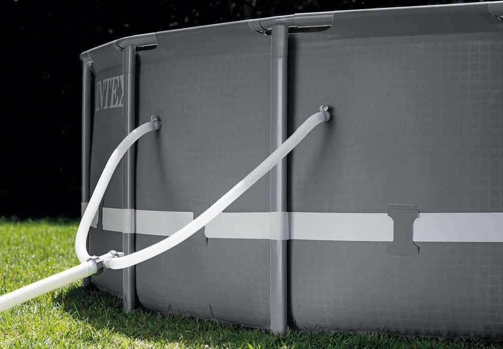 18ft X 52in Ultra XTR Frame Pool Set with Sand Filter Pump