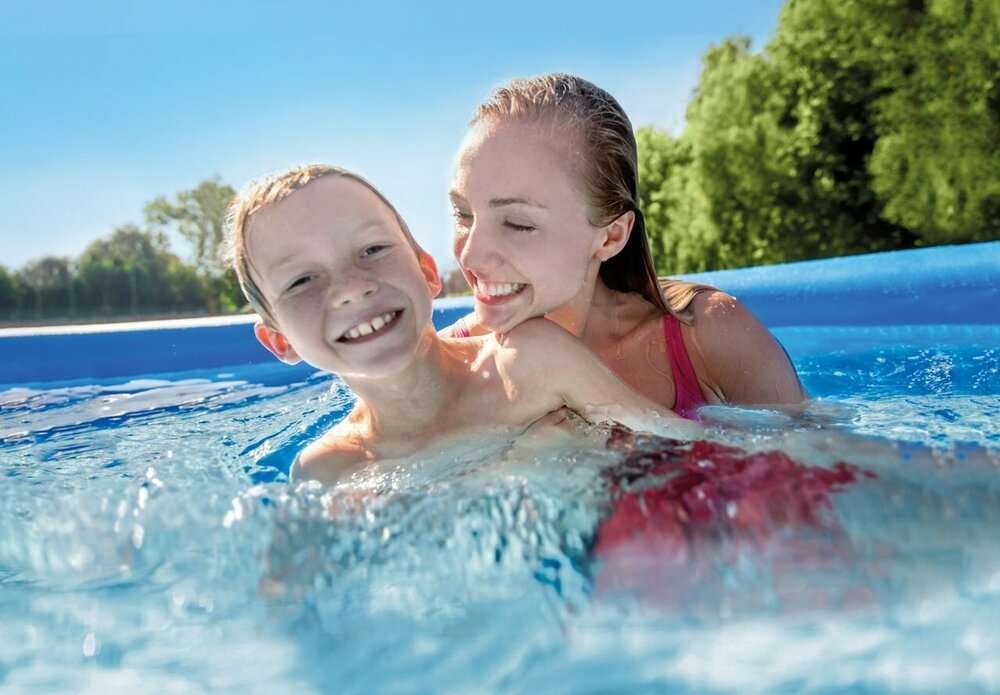 Intex 8ft X 2.50ft  Inflatable Swimming Pool 28107EH