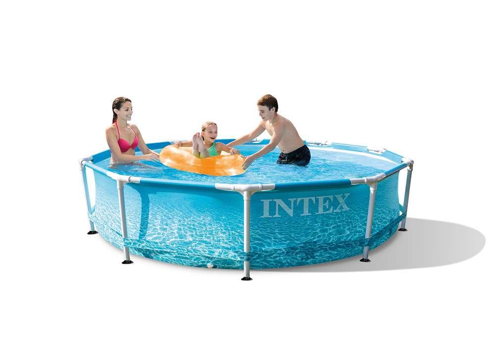 28206EH-10ft X 30in Beachside Metal Frame Pool