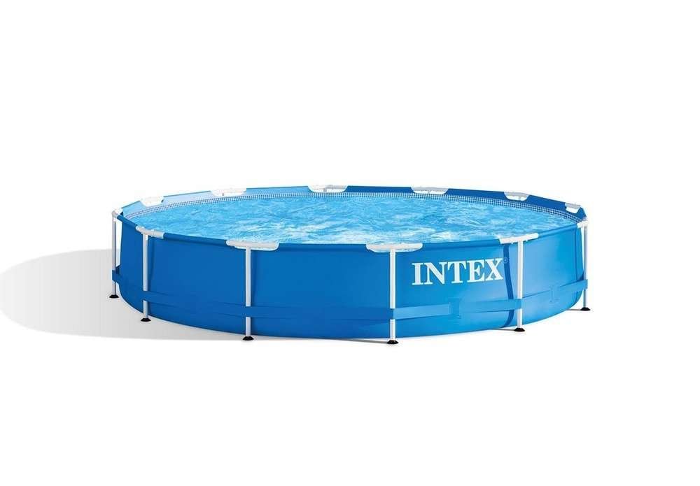 28211EH-12ft X 30in Metal Frame Pool Set