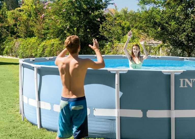 INTEX 15ft x 2.75 Prism Frame Pool With Water Filter Pump  28728