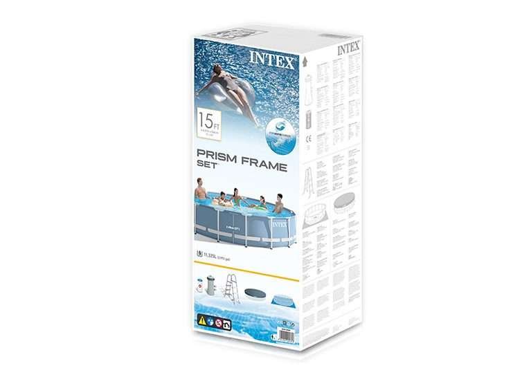 INTEX 15ft x 2.75 Prism Frame Pool With Water Filter Pump  28728