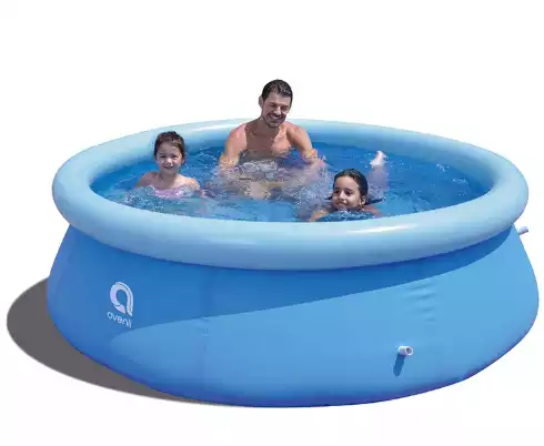 Jilong 17794 Marin Blue Round Pool Set 360x76cm Fast-Set Family Pool Swimming Pool