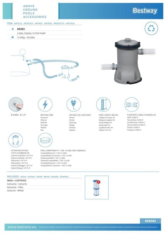 Filter Pump 58389