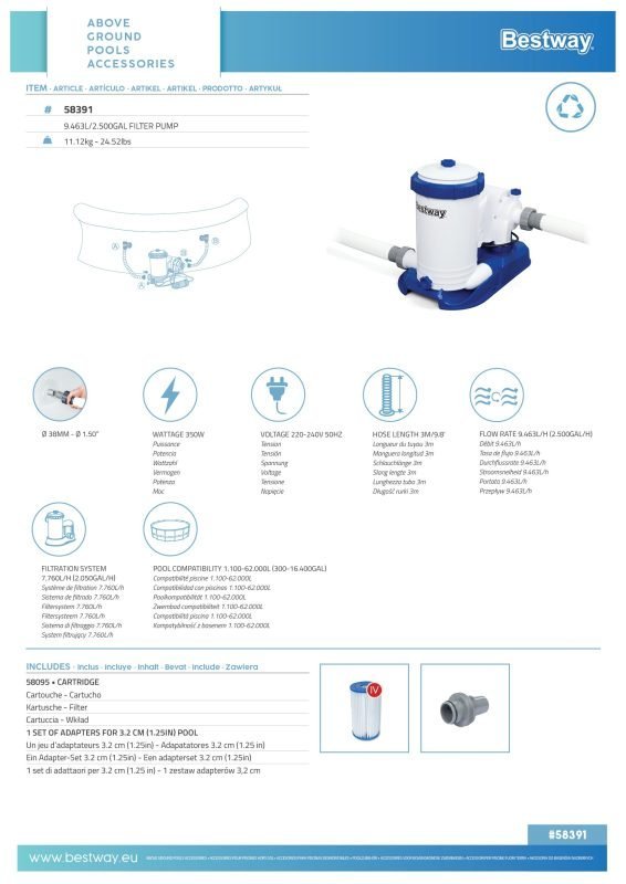 Filter Pump 58391