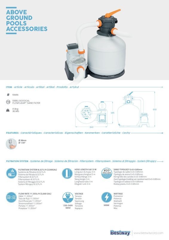 Sand Filter58486