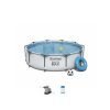 Bestway 56416 | Size 12.0 x 12.0 x 2.50 Ft | Steel Pro MAX Round Metal Frame Portable Ready-Made Swimming Pool
