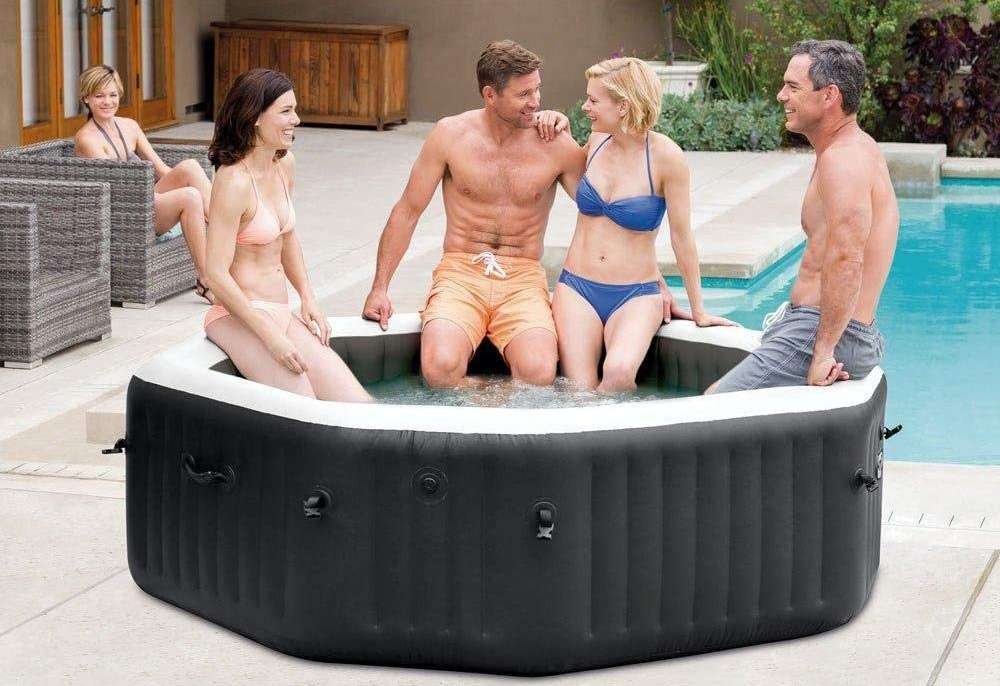 79In X 79In X 28In PureSpa Jet and Bubble Deluxe Set
