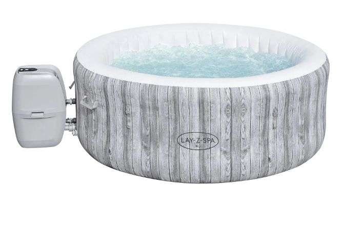 Bestway 60085 | Size 5.91 x 5.91 x 2.17 Ft | Inflatable Portable Spa Lay Z Bathtub Fiji - Image 3