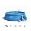Intex 26176 | Size 18.0 x 18.0 x 4.00 Ft | Easy Set Round Inflatable Portable Above Ground Swimming Pool