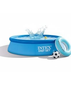 Intex 28160 | Size 15.0 x 15.0 x 3.00 Ft | Easy Set Round Inflatable Above Ground Swimming Pool
