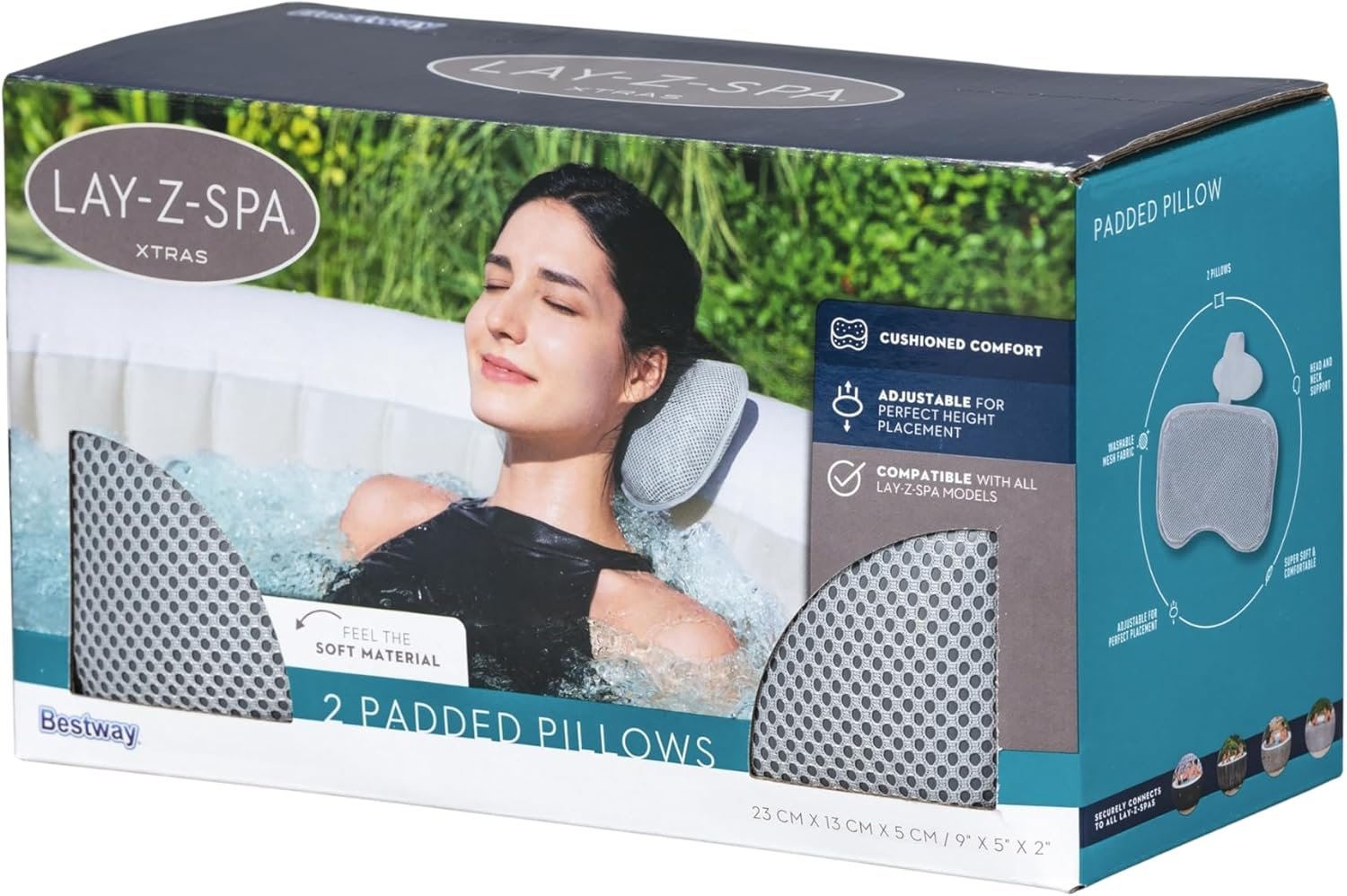Spa Padded Pillow 60316 - Image 4