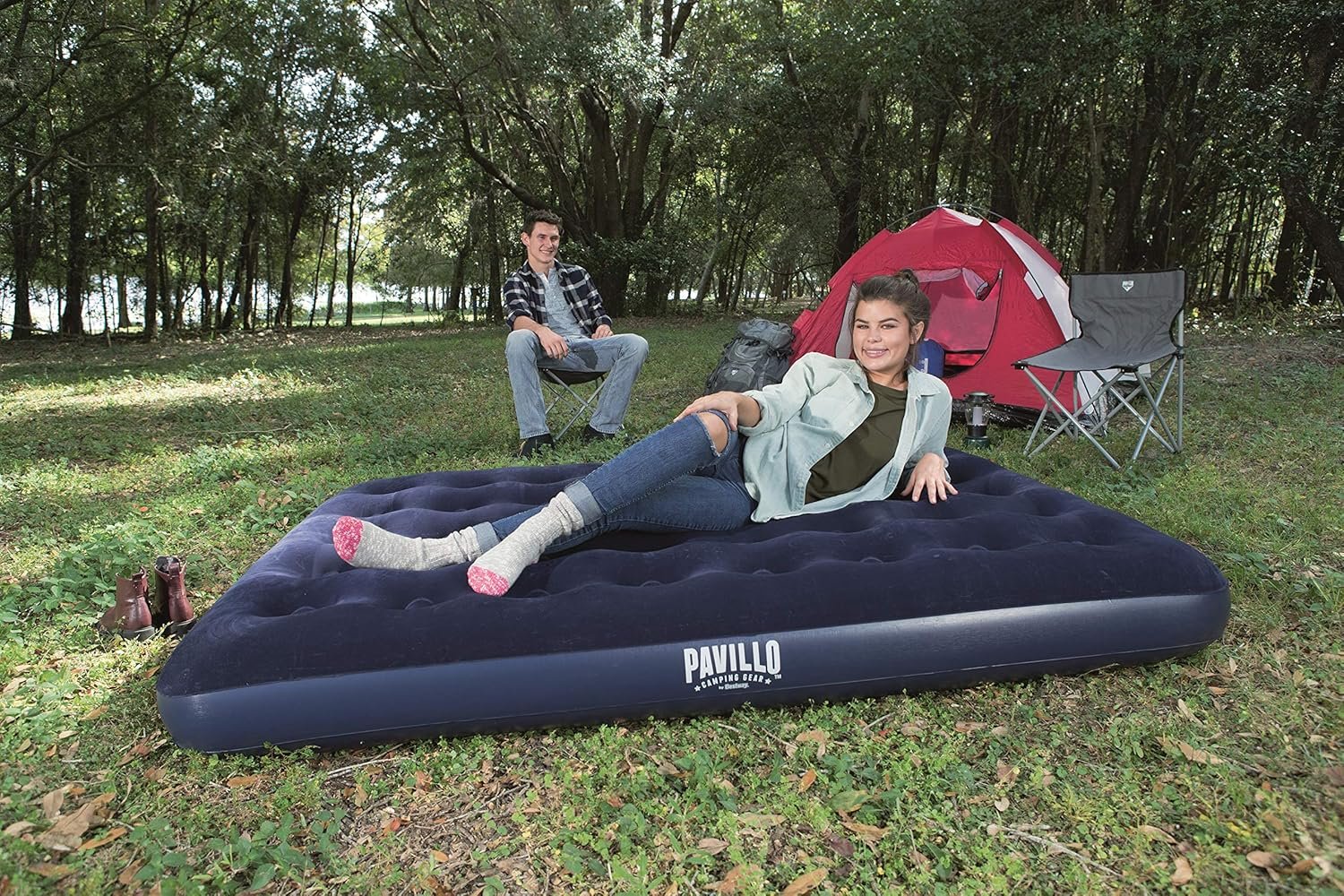 Inflatable Airbed with manual pump 67002 - Image 2