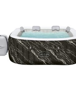 Bestway 6001F | Size 5.92 x 5.92 x 2.17 Ft | Inflatable Portable Spa Hollywood Inflatable Hot Tub