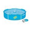 Bestway 56283 | Size 5.0 x 5.0 x 1.24 Ft | My First Frame Round Metal Frame Portable Ready-Made Swimming Pool
