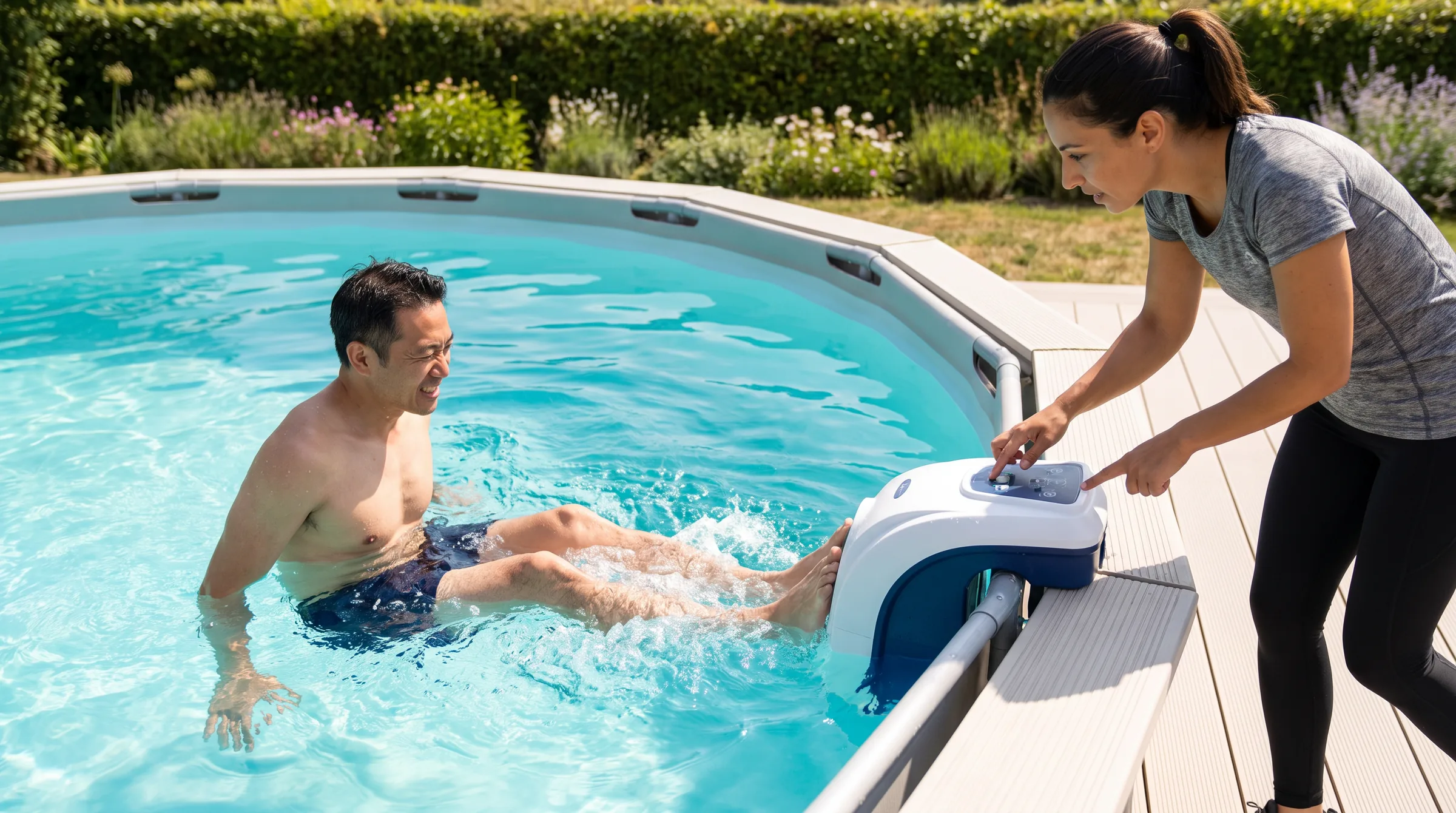 Swimfinity, in use