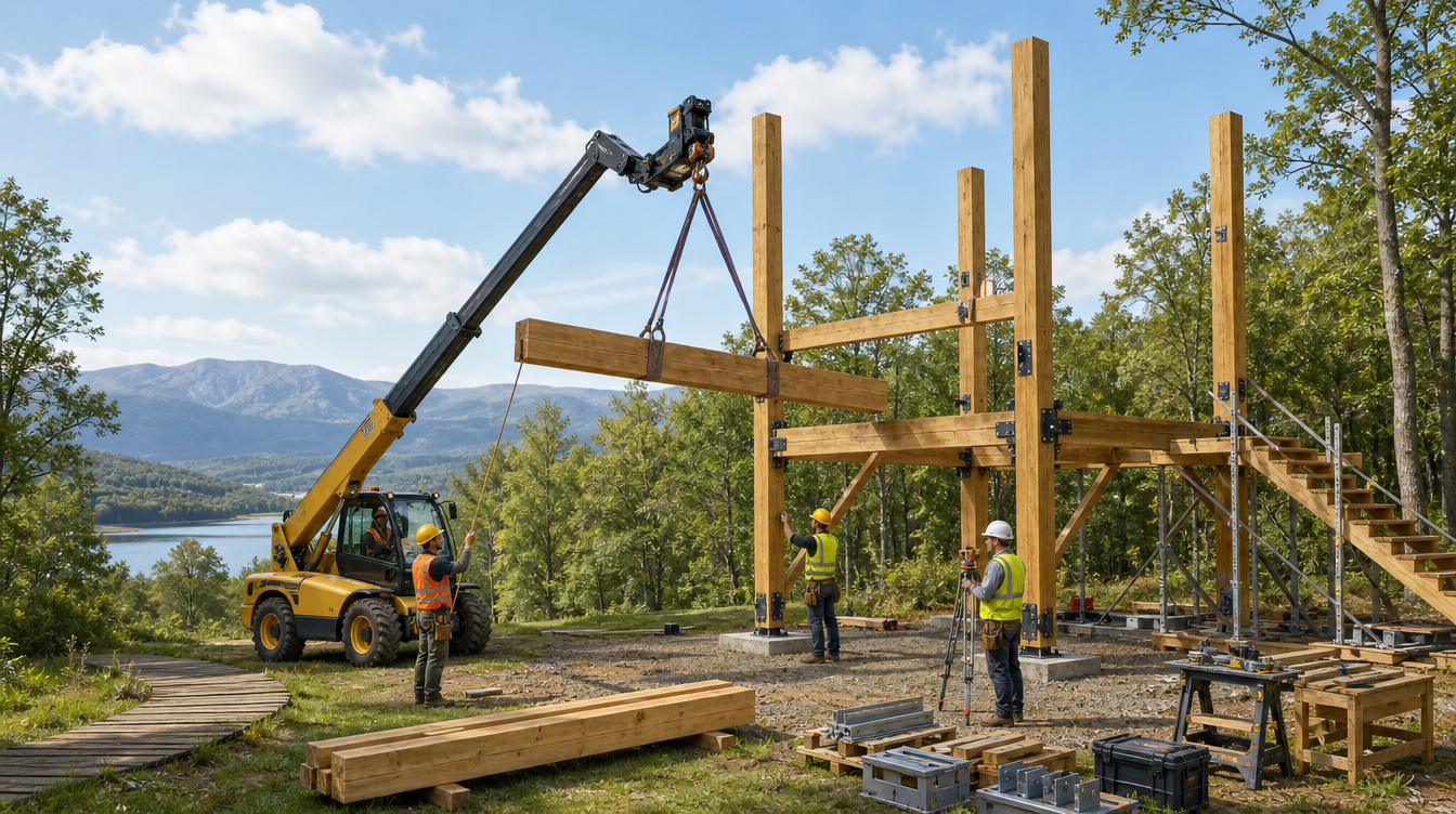 Adventure attraction construction