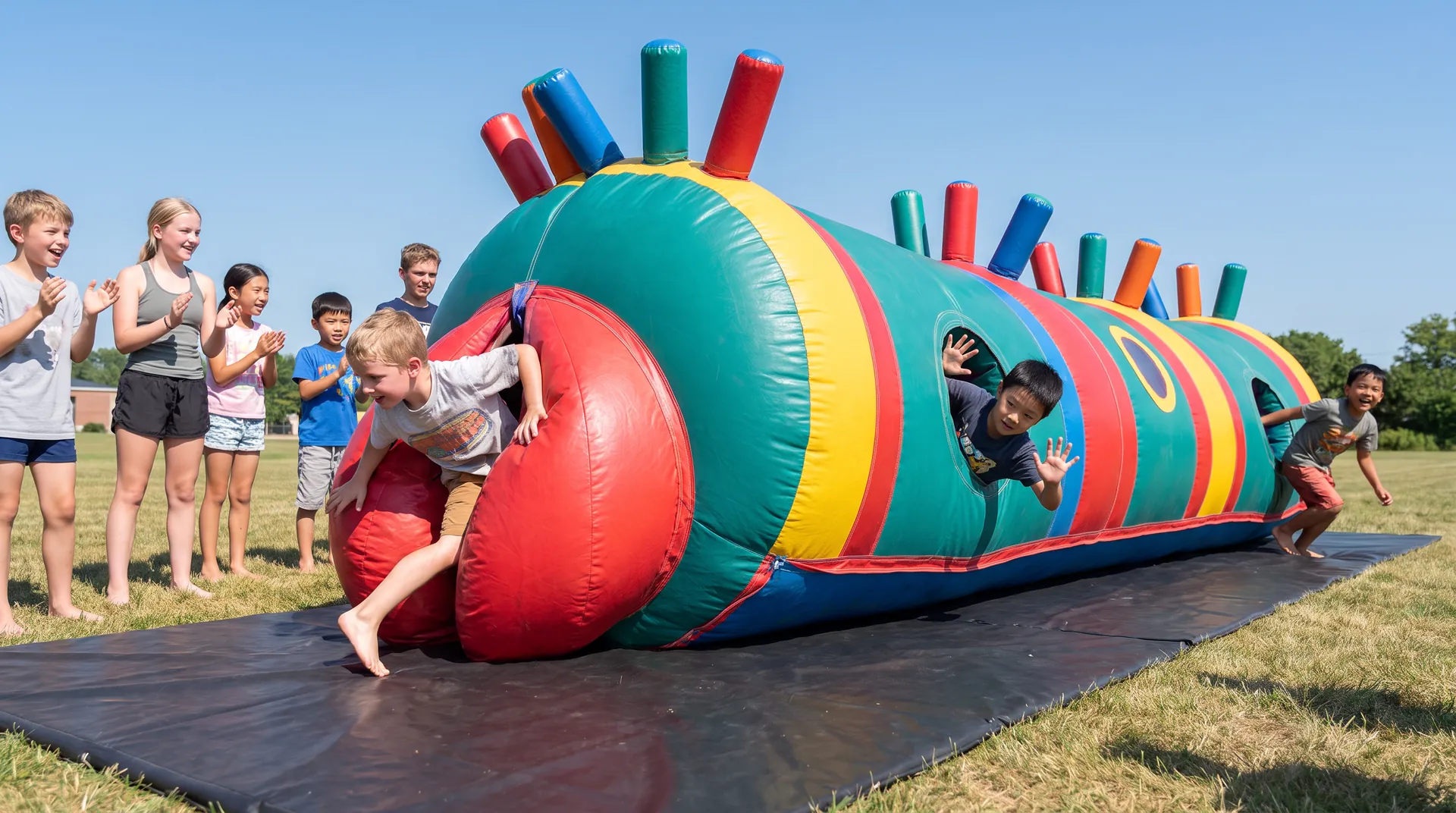 Baboo Tunnel, at an event