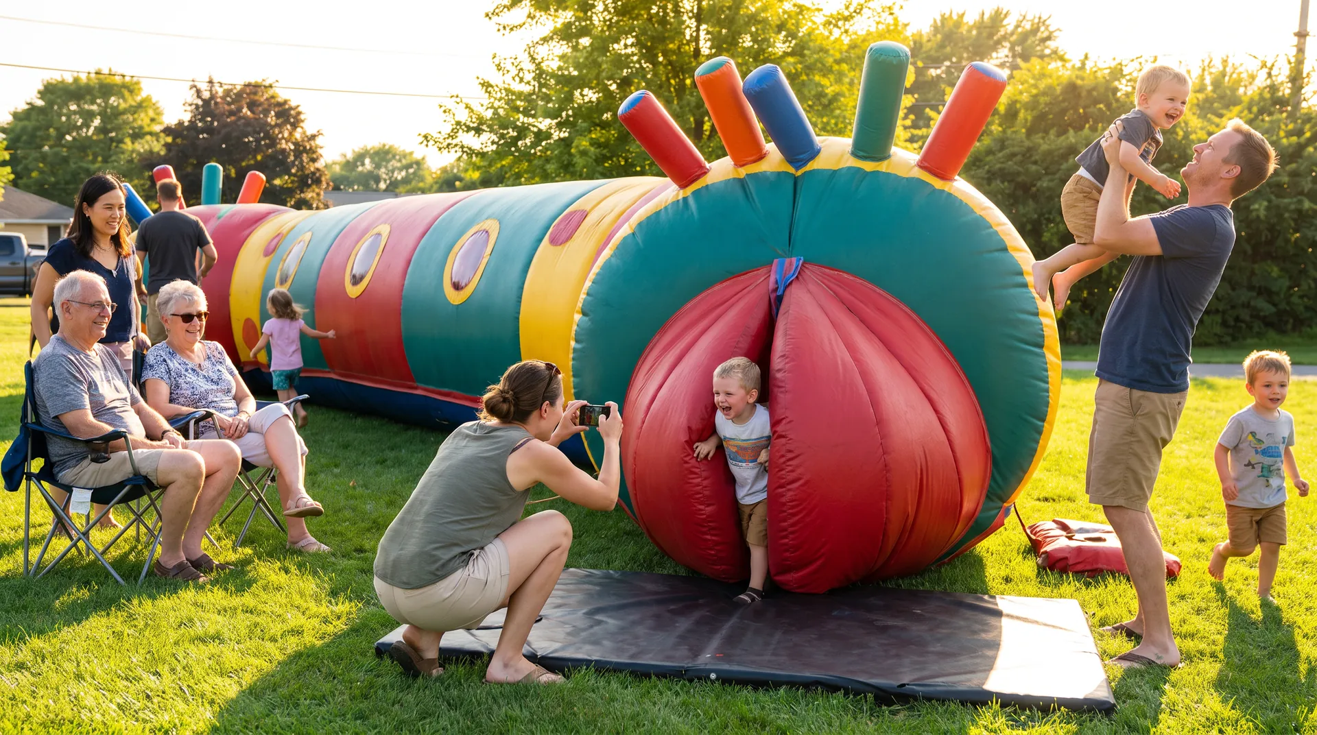 Baboo Tunnel, at an event