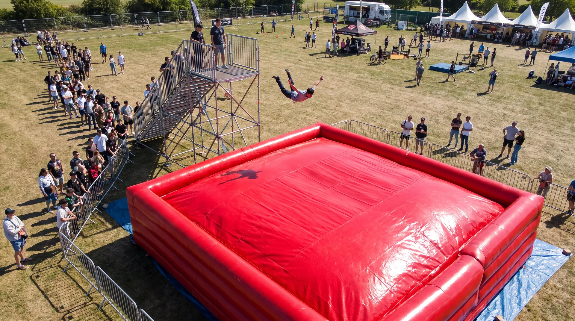 Bag Jump, at an event