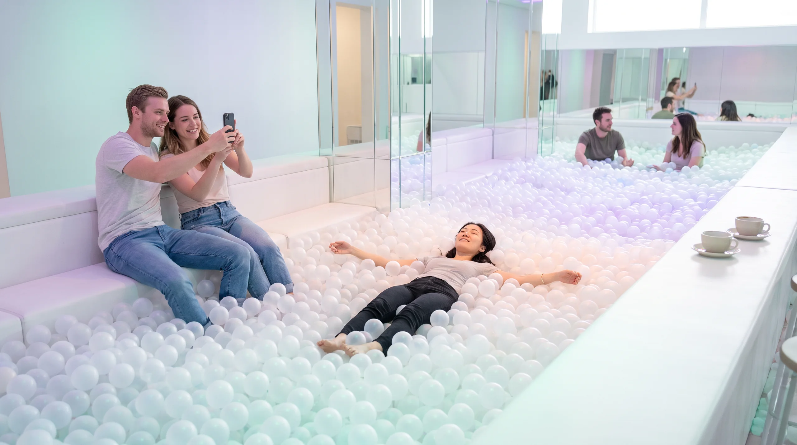 Ball Pool Bar, at a site