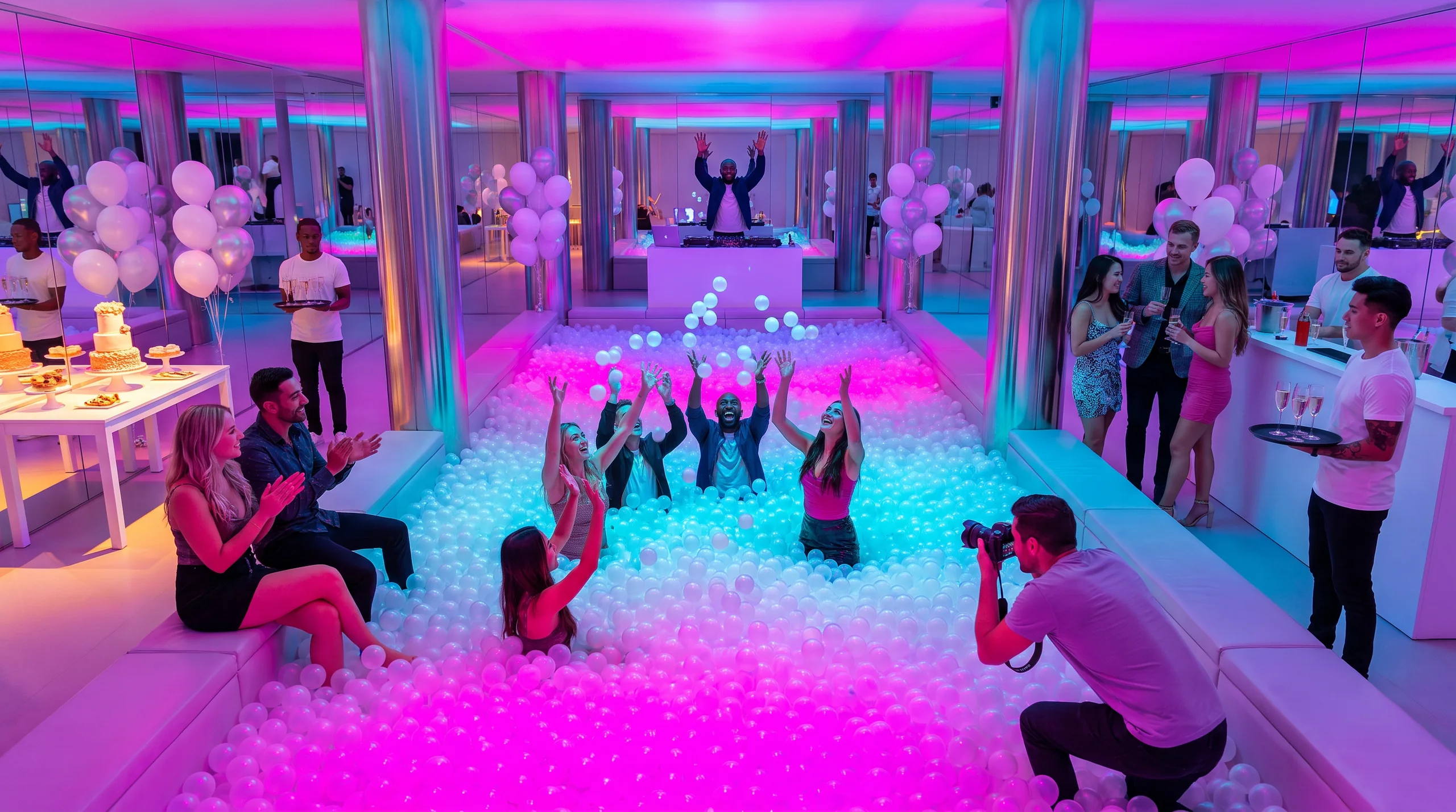 Ball Pool Bar, at a site