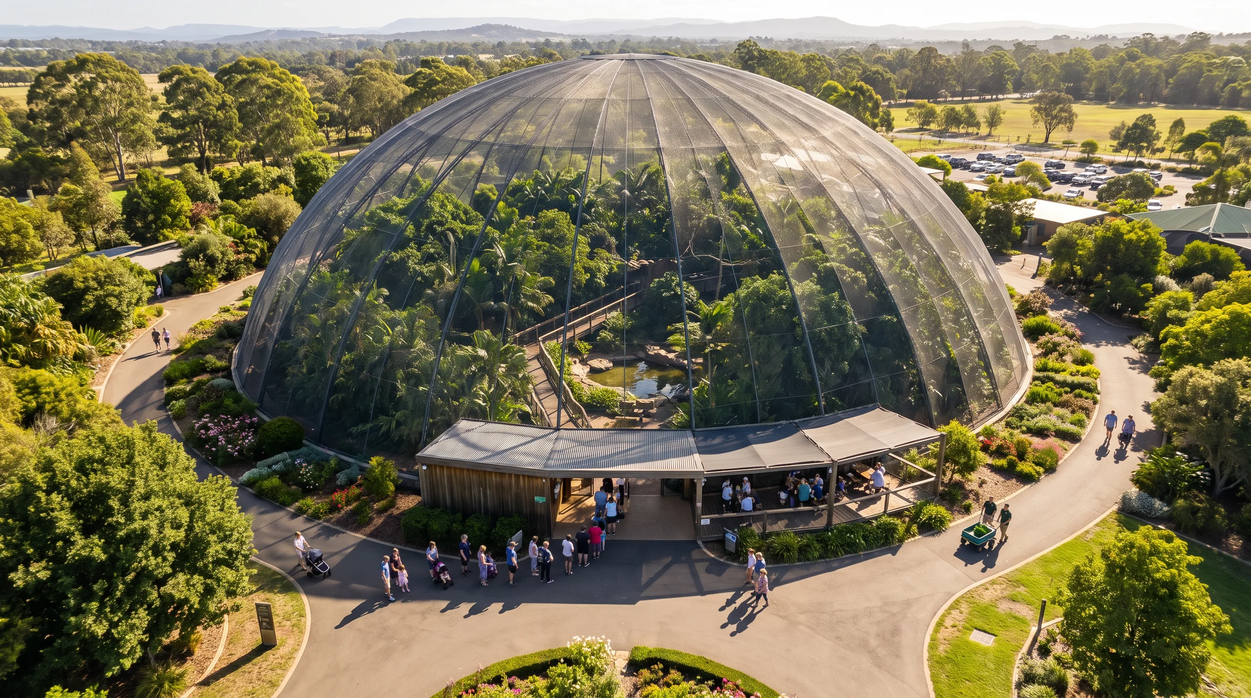 Bird Park, at a site