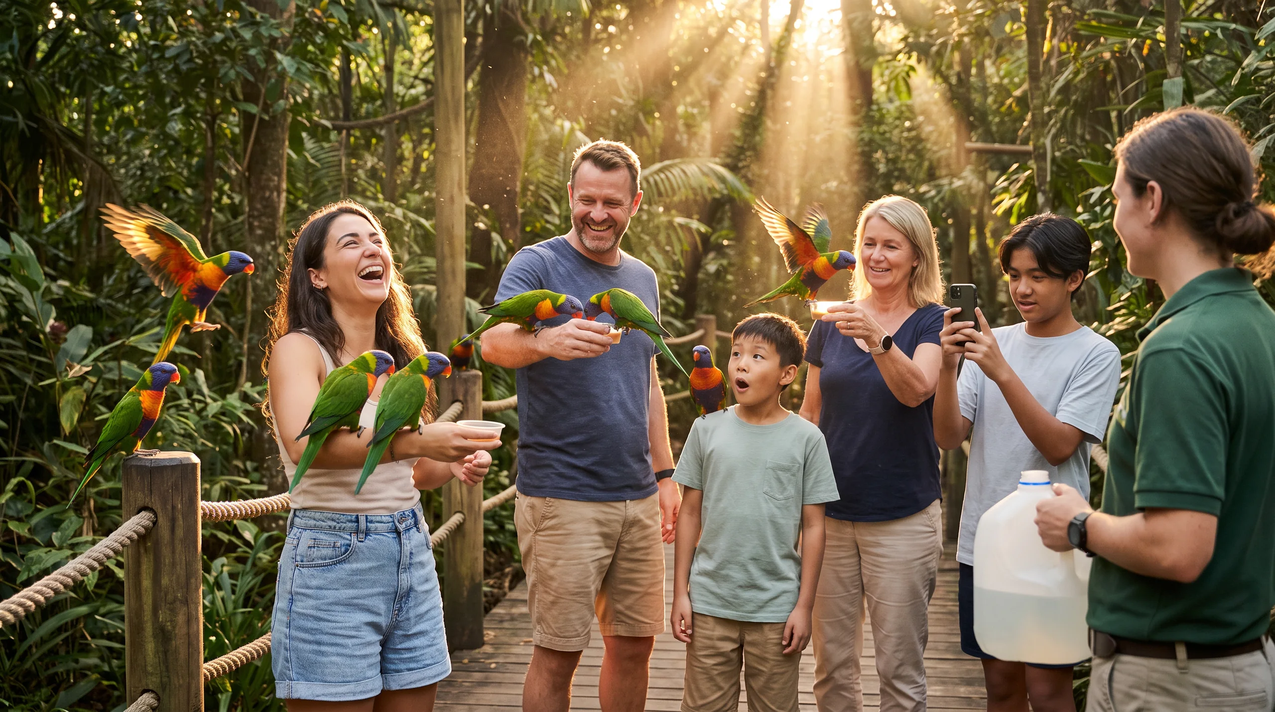 Bird Park, at a site