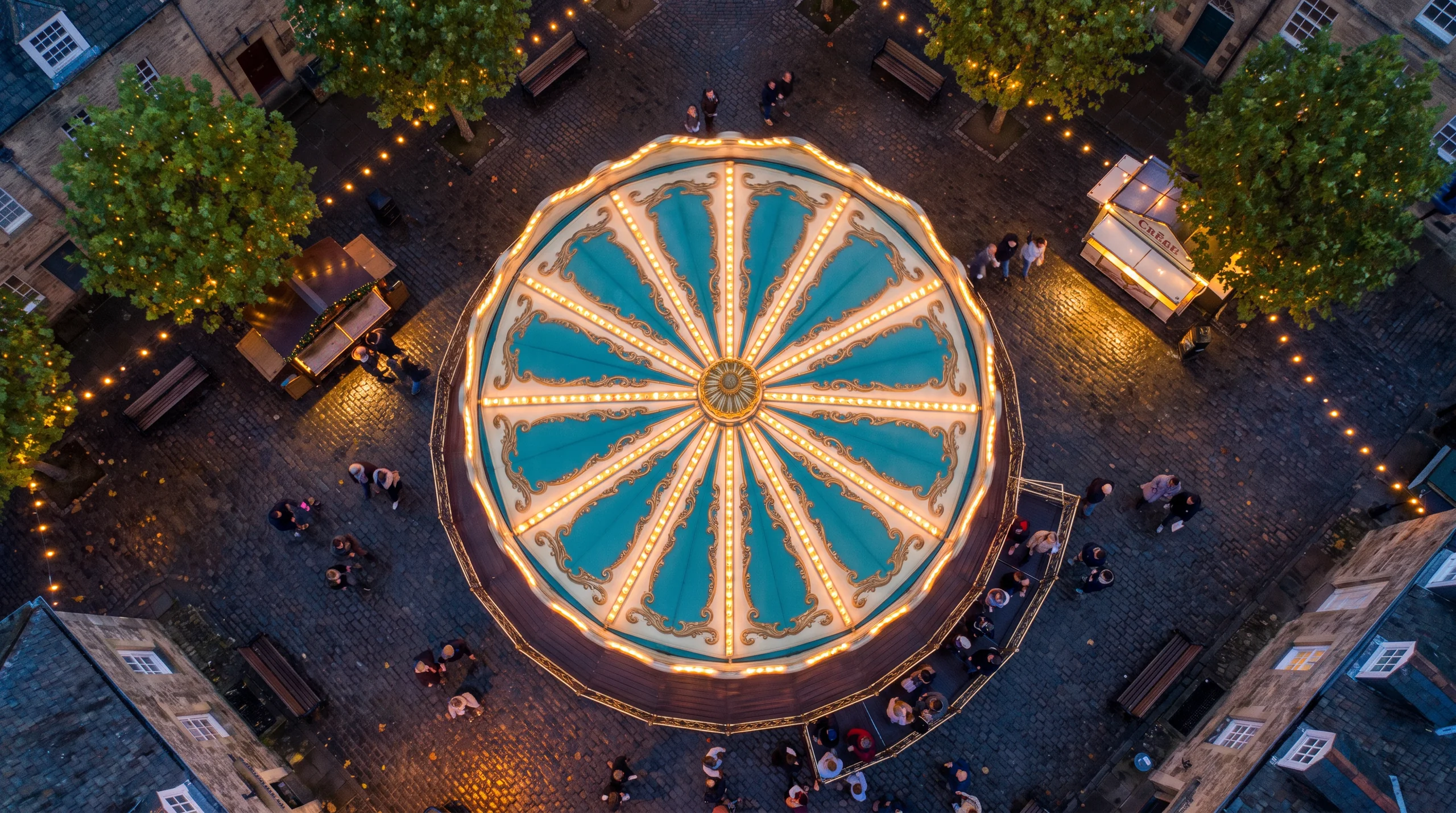 Carousel Ride, at a site