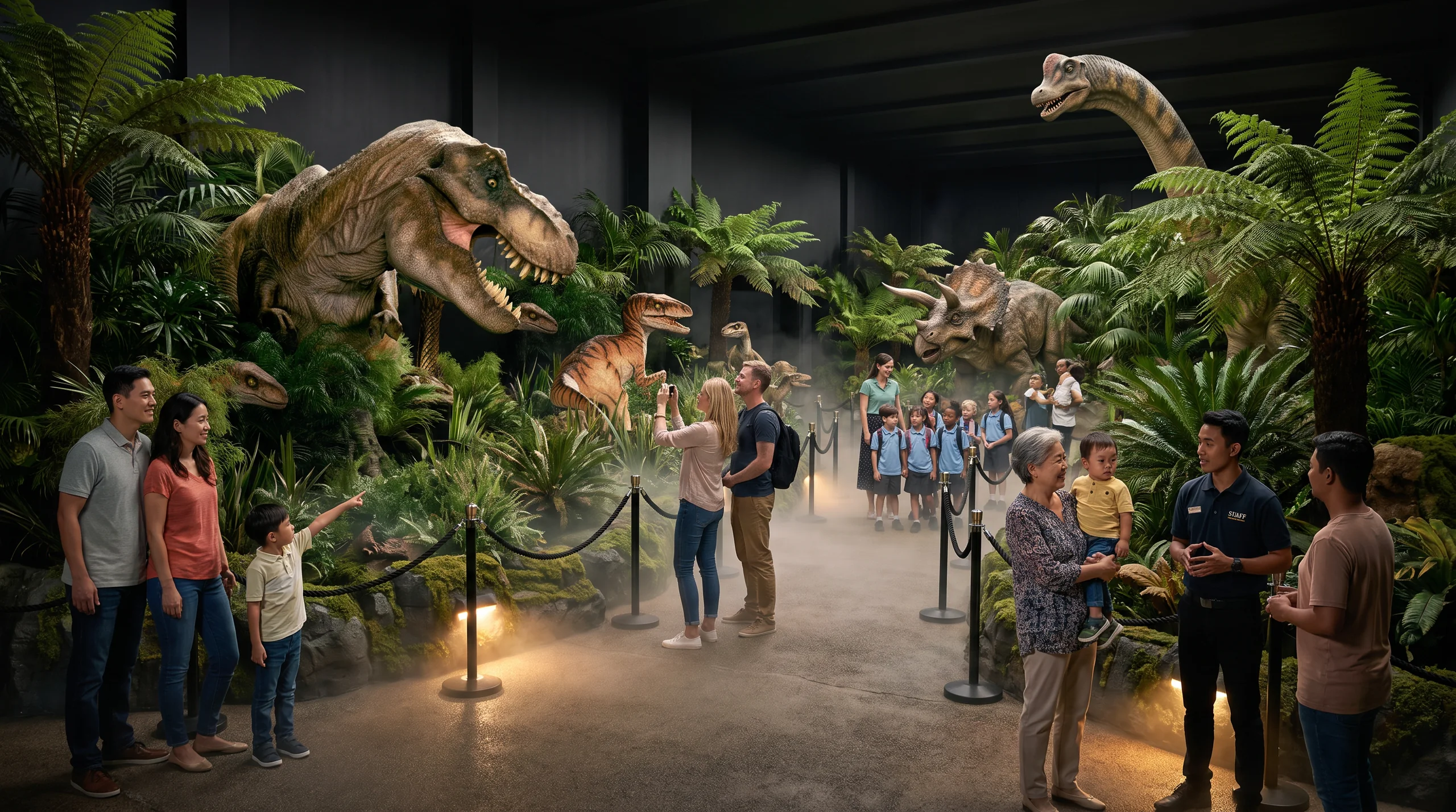 Dinosaur Museum, at a site