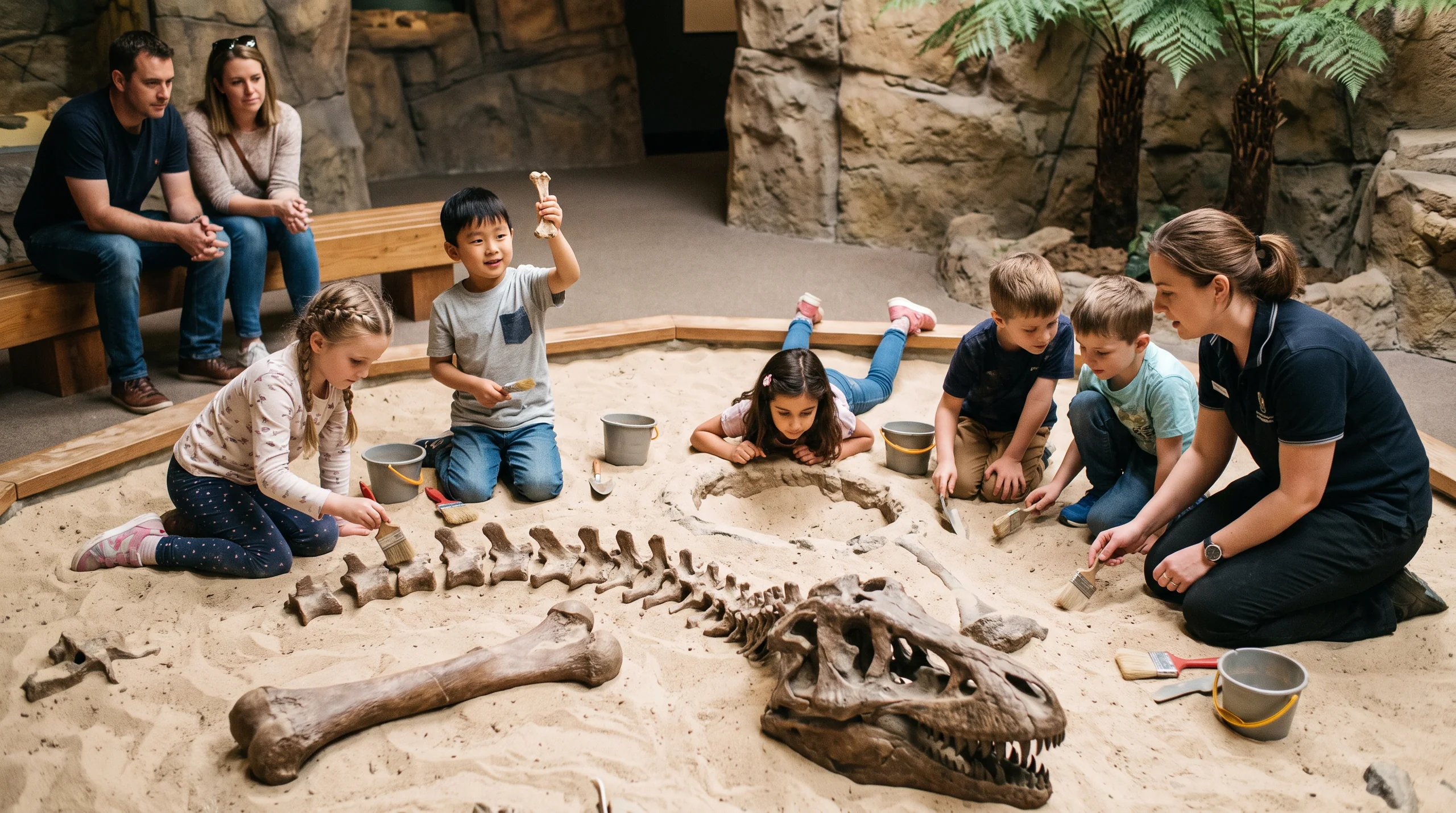 Dinosaur Museum, at a site