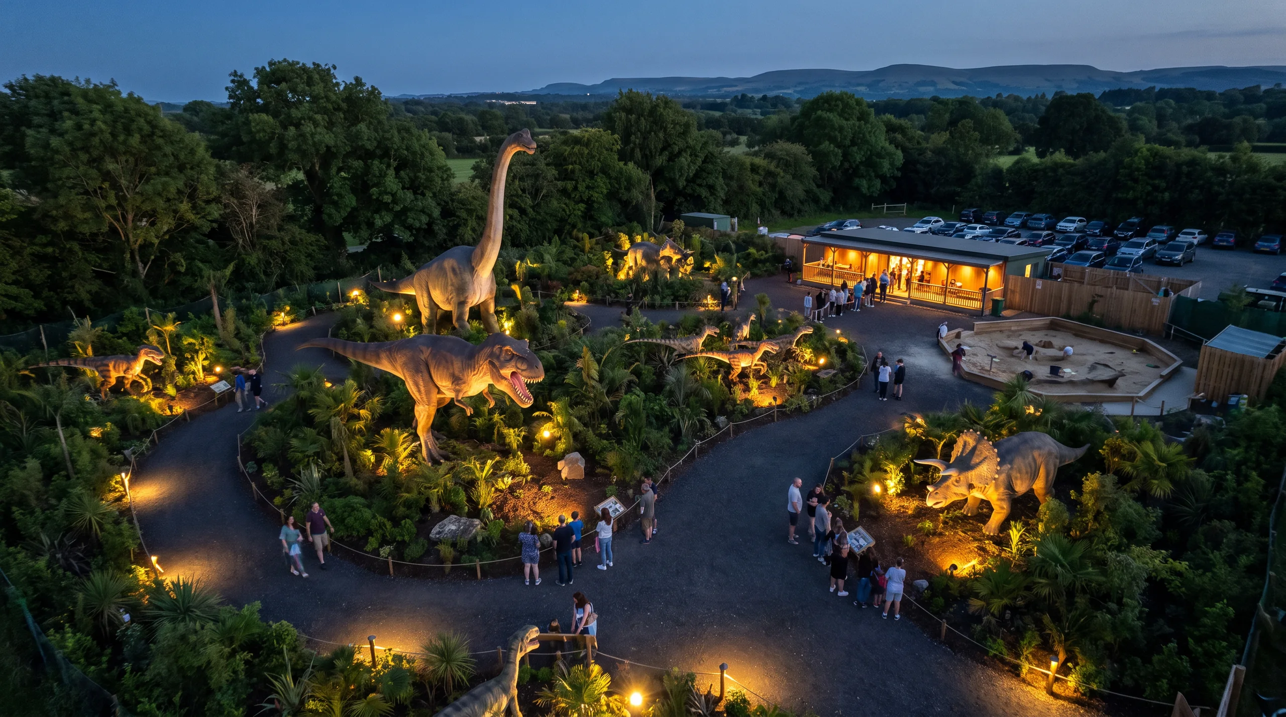 Dinosaur Museum, at a site