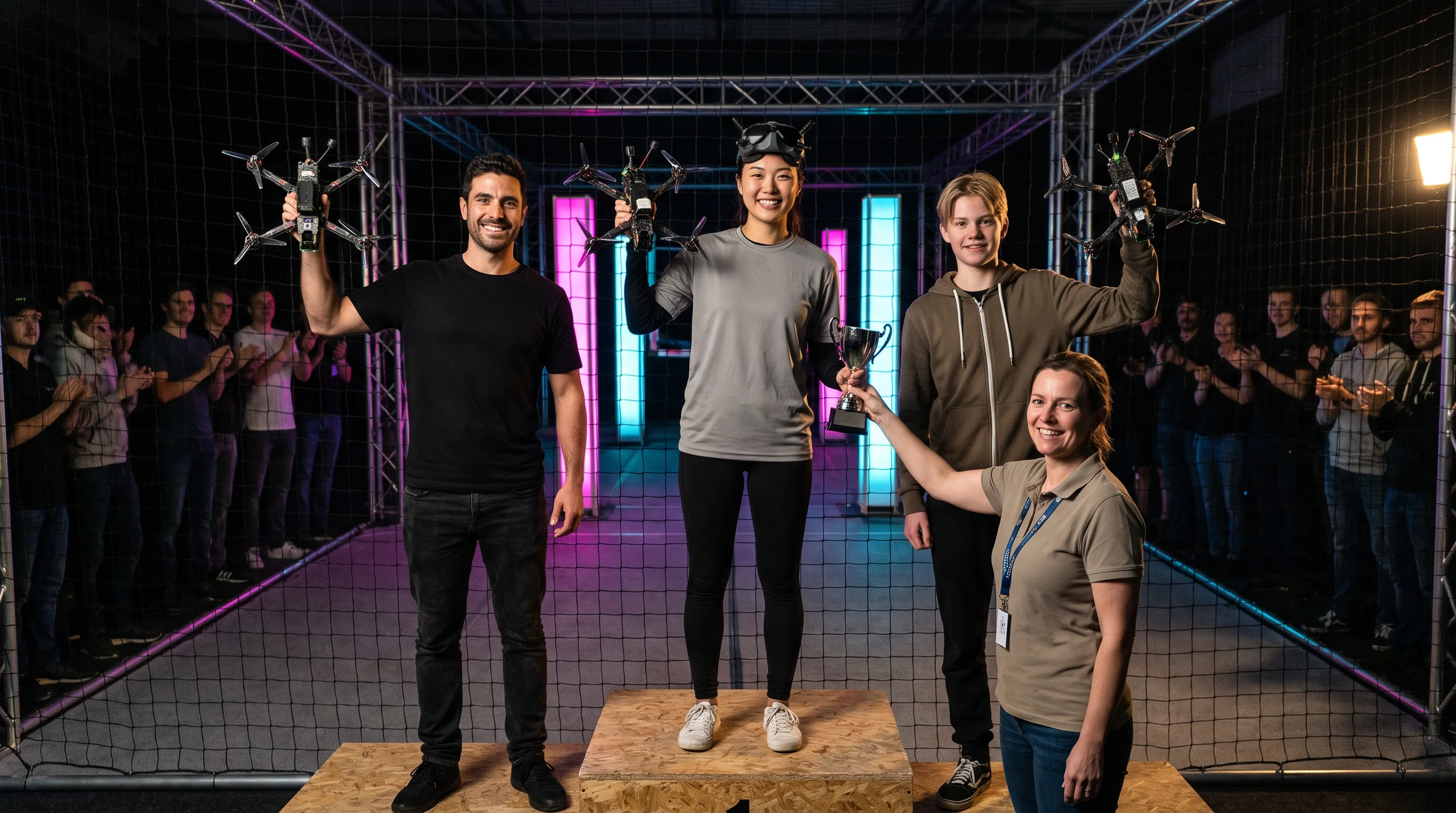 Drone Racing Arena, at a site