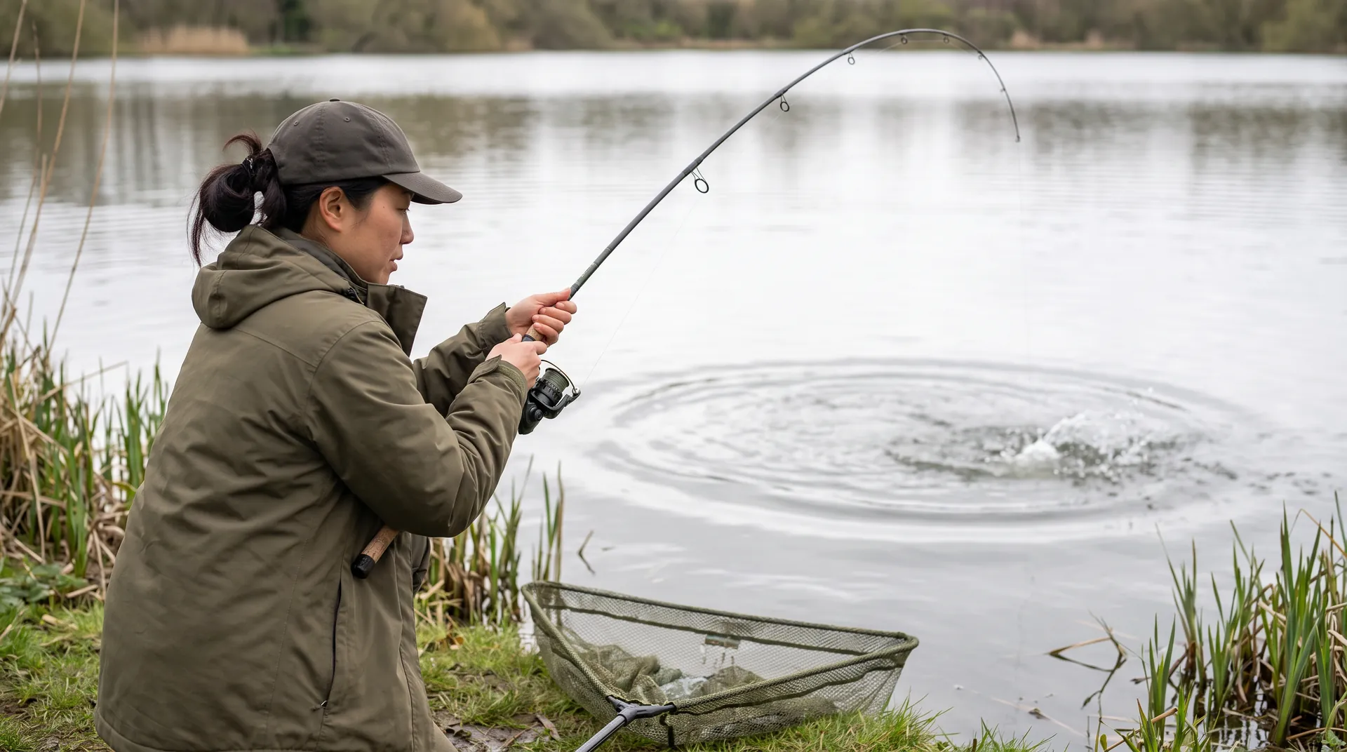 Fishing Kit, in use
