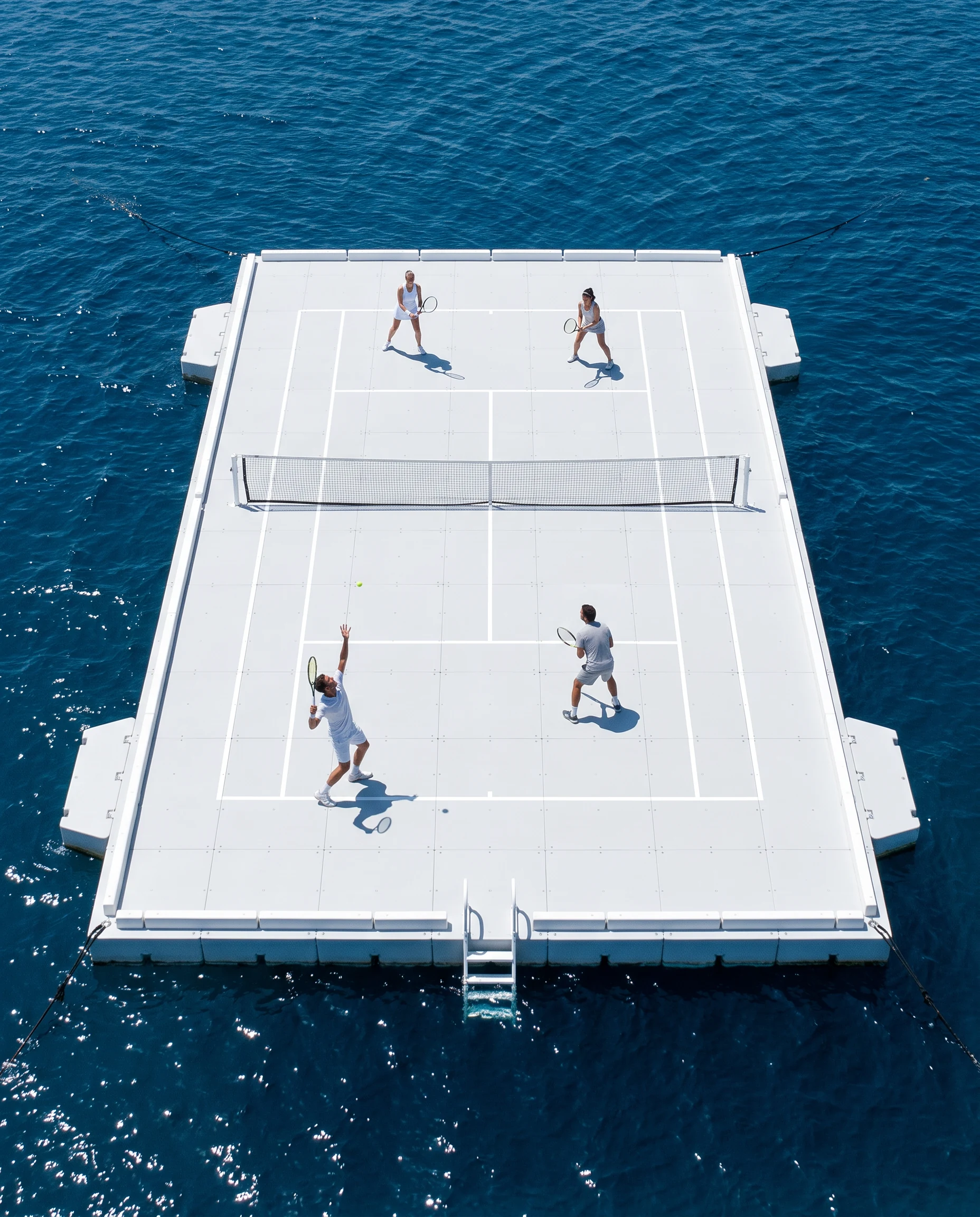 Floating Tennis Court