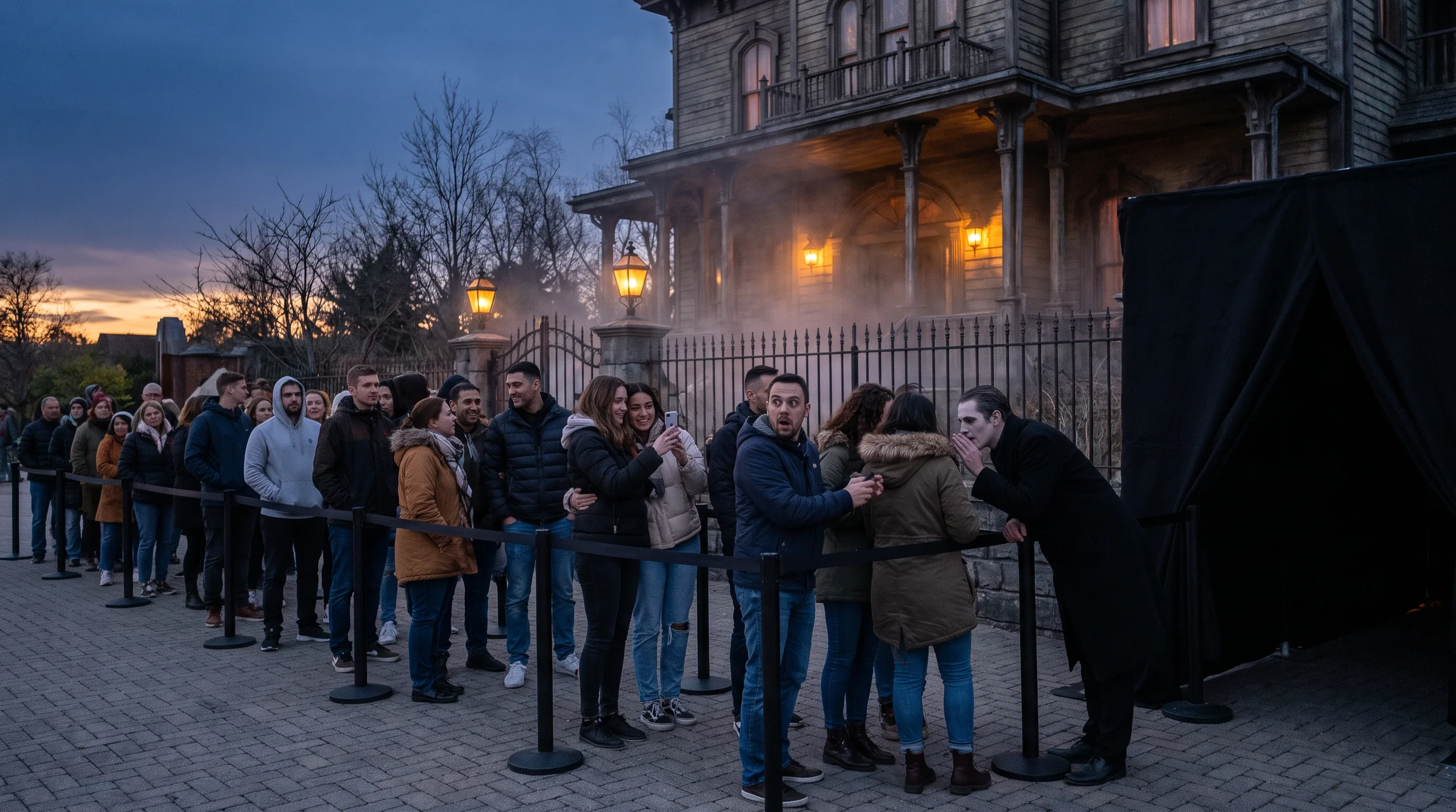 Haunted House, at a site