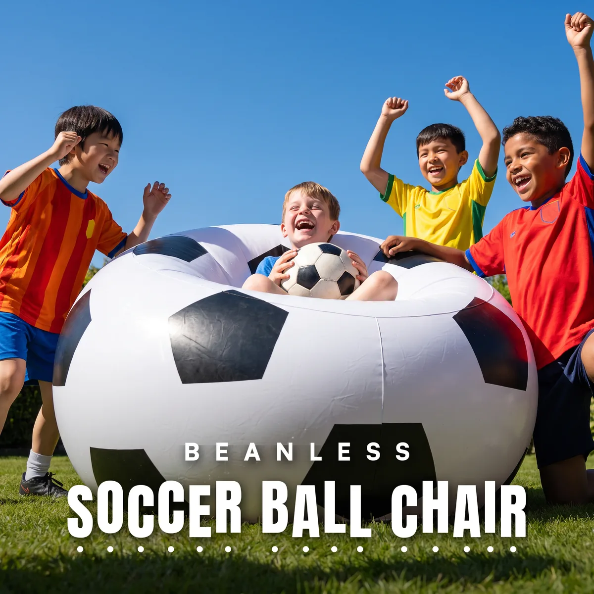 Beanless Soccer Ball Chair 75010