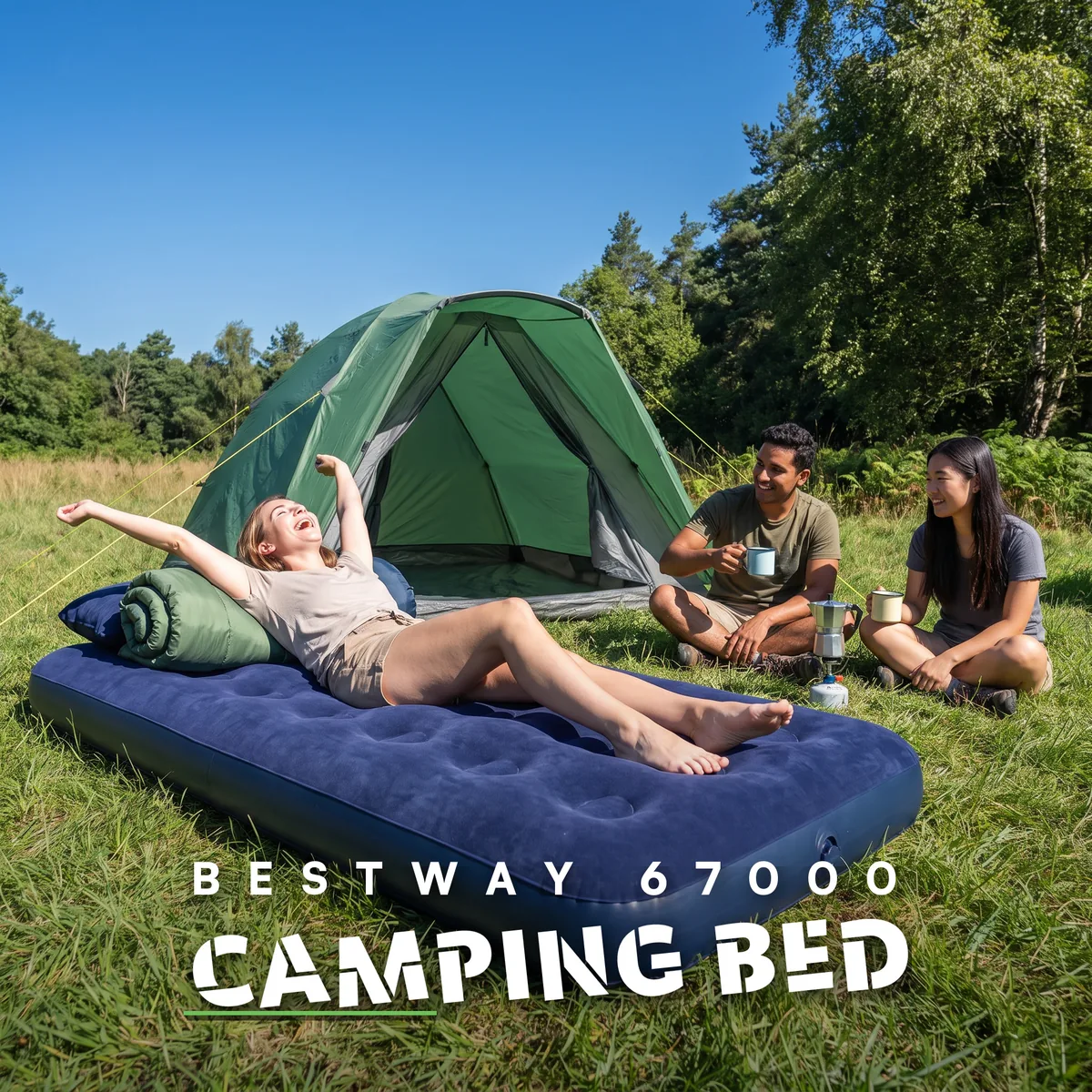 Bestway Inflatable Camping Bed 67000
