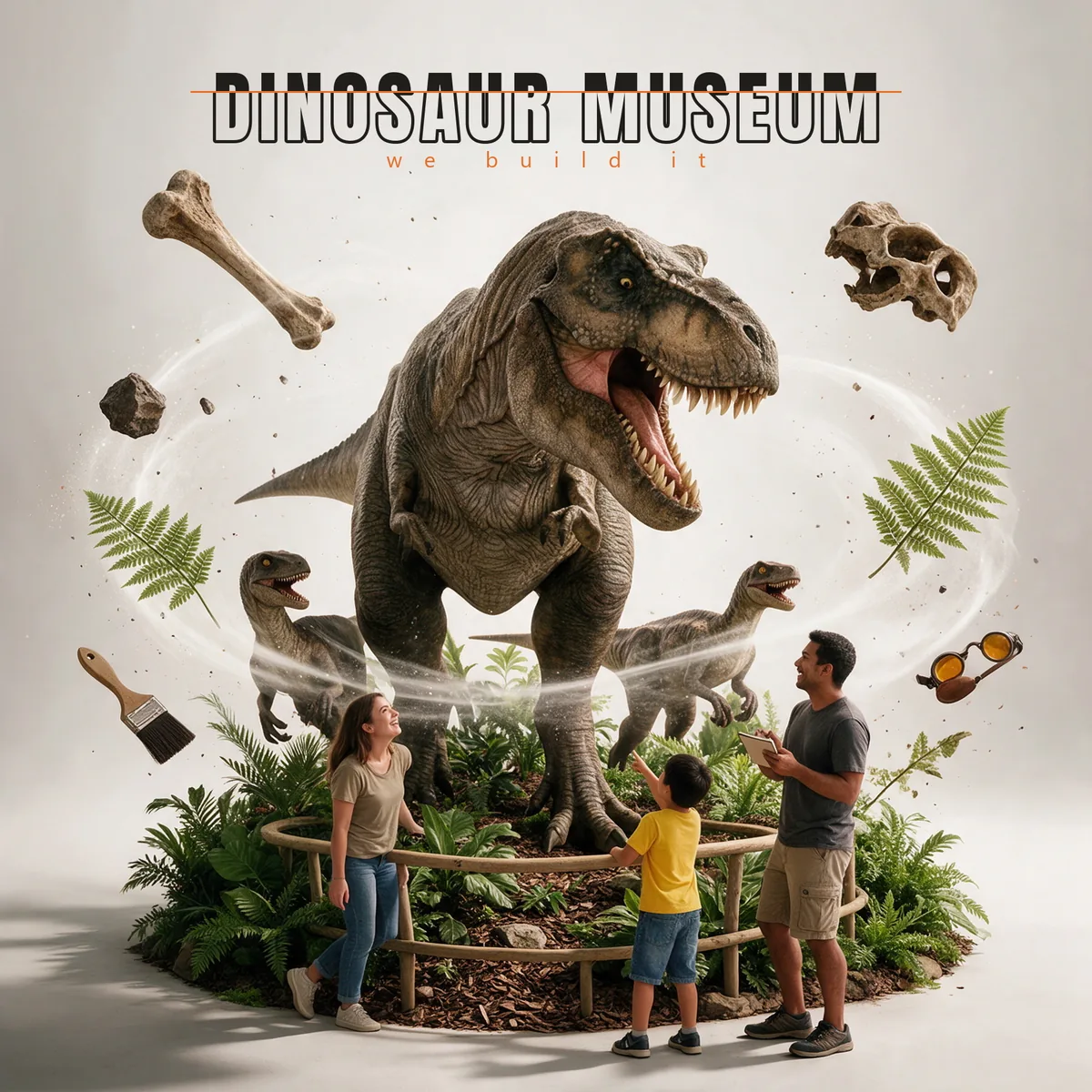 Dinosaur Museum with Life-Size Animatronic Dinosaurs