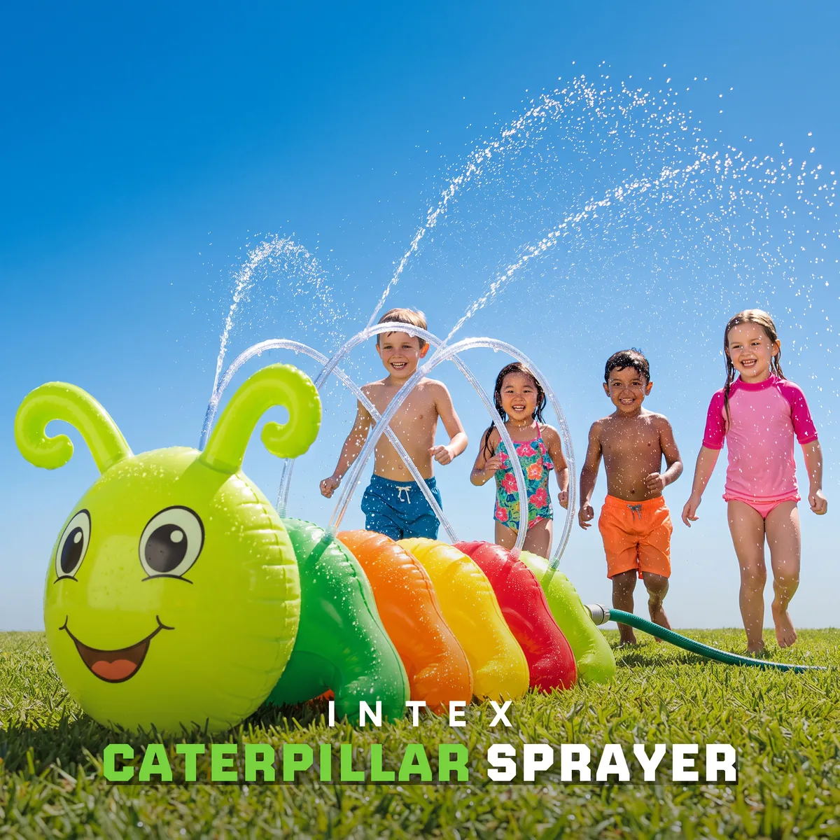 Intex Friendly Water Caterpillar Sprayer for Kids
