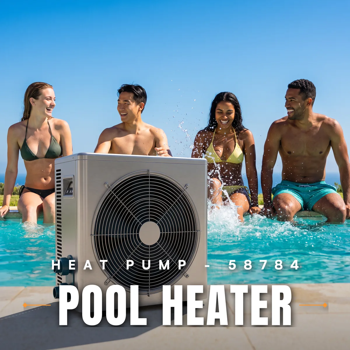 Bestway Flowclear 4.4 kW Pool Heat Pump 58748