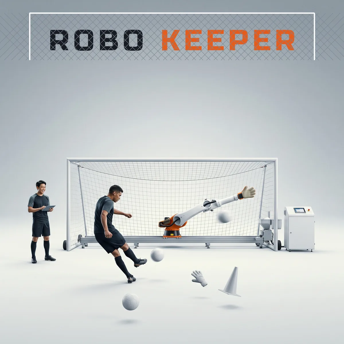 Robo Keeper Robot Football Goalkeeper Game