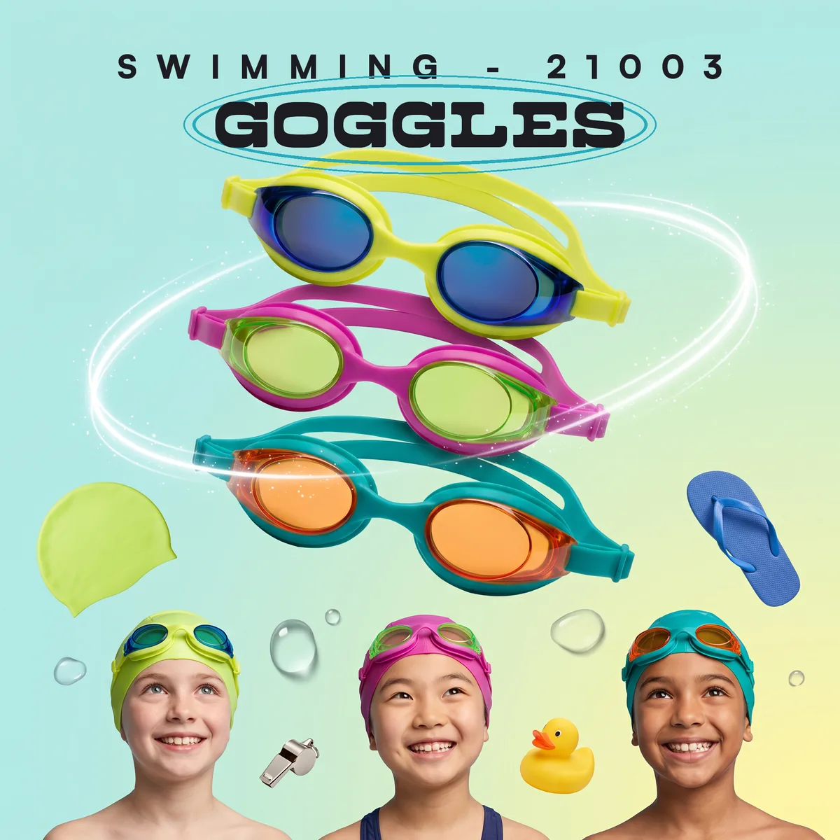 Bestway Hydro-Swim Junior Swimming Goggles 21003