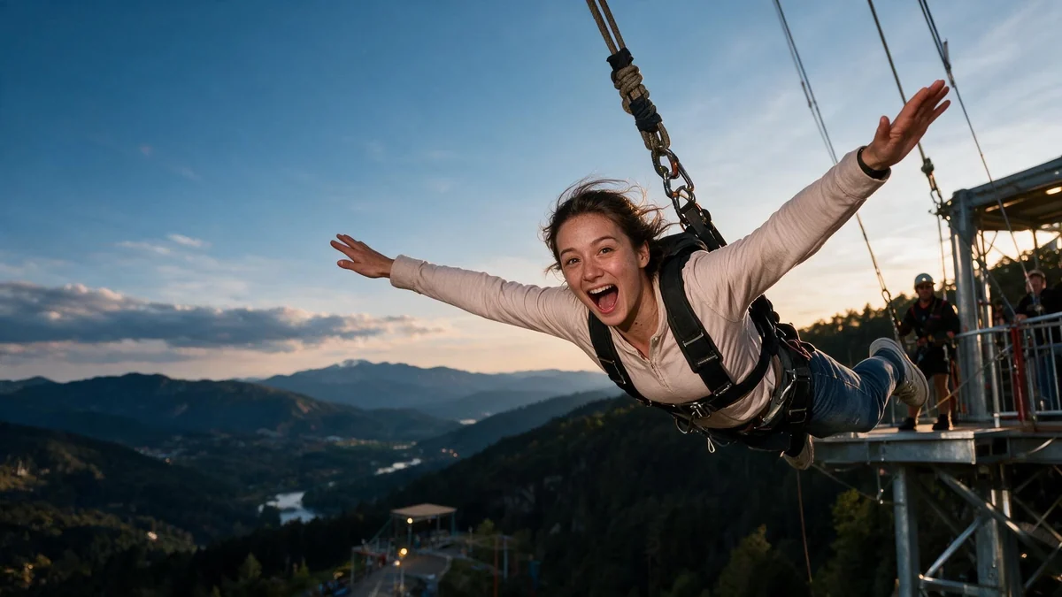 Canyon swing
