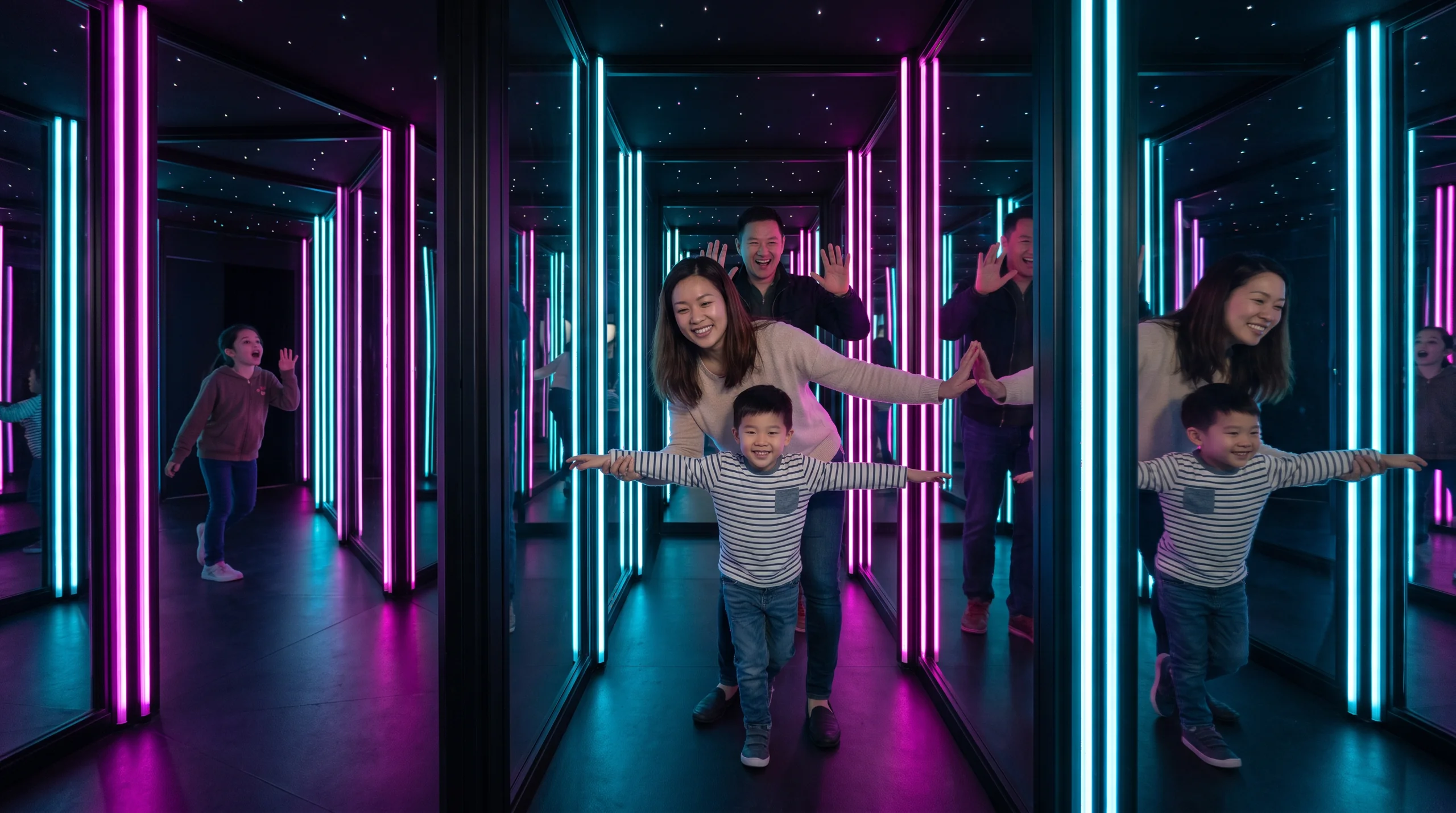 Mirror Maze, at a site