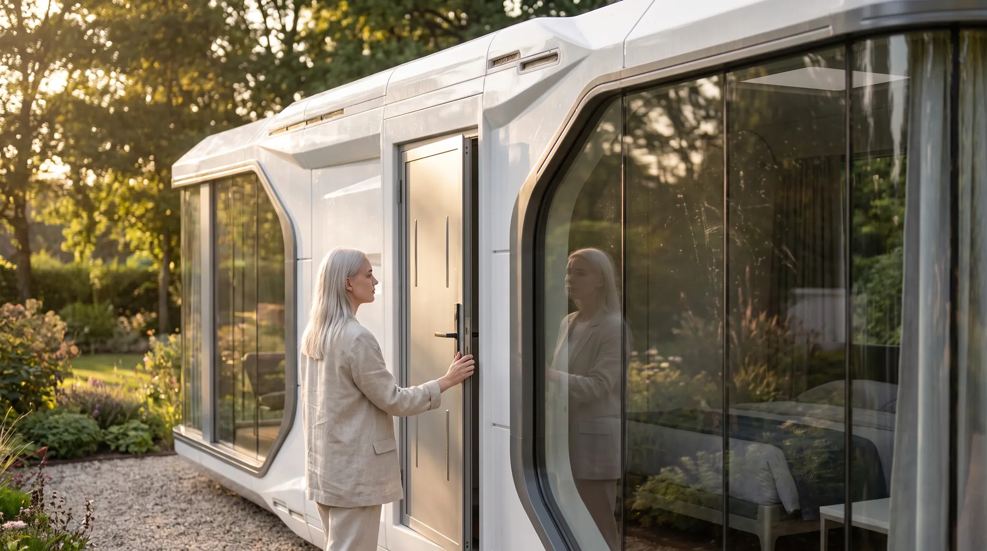 Pandora Capsule Pod, in use